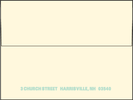 Alton Letterpress Envelope Design Medium