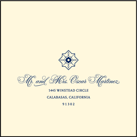 Amadore Antique Letterpress Reply Envelope Design Medium