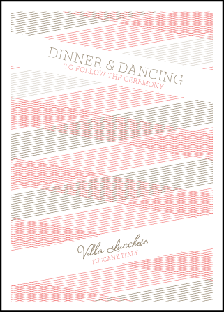Anais Letterpress Reception Design Medium