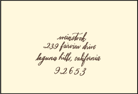 Antigua Letterpress Reply Envelope Design Medium