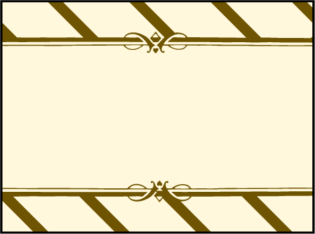 Antique Luck Letterpress Favor Card Design Medium