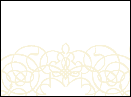 Baroque Letterpress Placecard Flat Design Medium