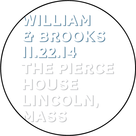 Bennett Simple Letterpress Coaster Design Medium