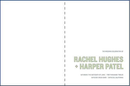 Bleecker Modern Letterpress Program Design Medium
