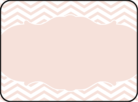 Boardwalk Letterpress Favor Card Design Medium