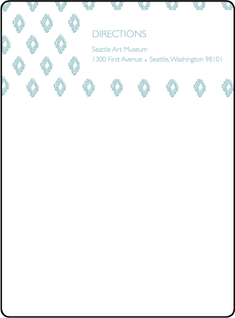 Boho Letterpress Direction Design Medium