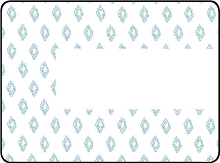 Boho Letterpress Placecard Flat Design Medium