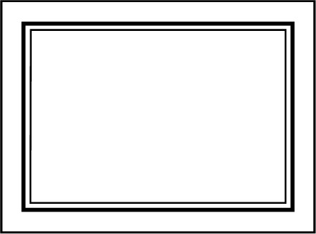Bordure Letterpress Placecard Flat Design Medium