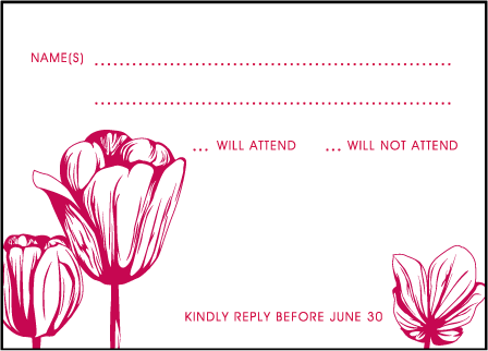 Botanicals Letterpress Reply Design Medium