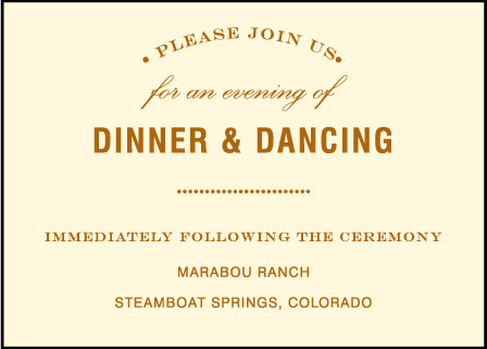 Branch Letterpress Reception Design Medium