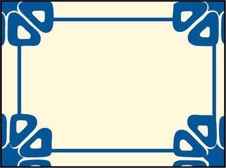 Byzantine Letterpress Favor Card Design Medium