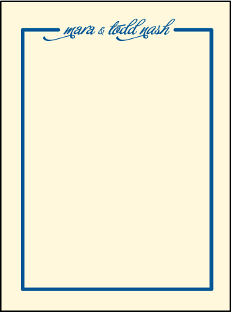 Byzantine Letterpress Thank You Card Flat Design Medium