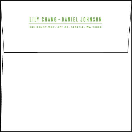 Calder Letterpress Envelope Design Medium