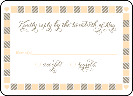 Calligraphy Monogram Letterpress Reply Design Medium