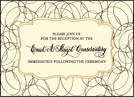 Canto Letterpress Reception Design Medium
