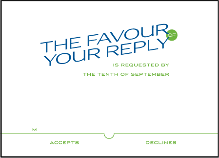 Cardette Letterpress Reply Design Medium
