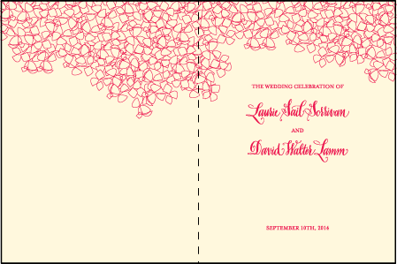 Cascade Letterpress Program Design Medium
