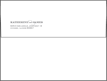 Charmed Chicago Letterpress Envelope Design Medium