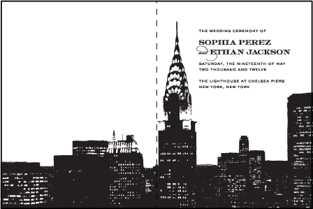 Charmed New York Letterpress Program Design Medium