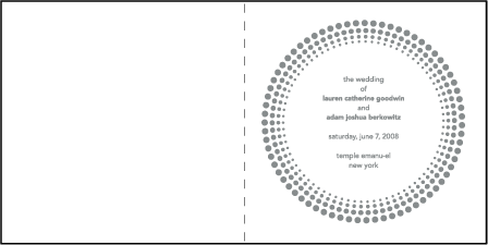 Circolo 1 Letterpress Program Design Medium