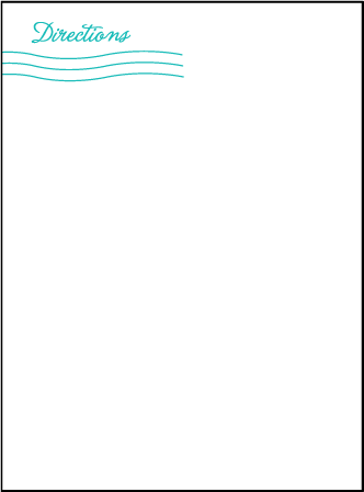 Classic Destination Letterpress Direction Design Medium