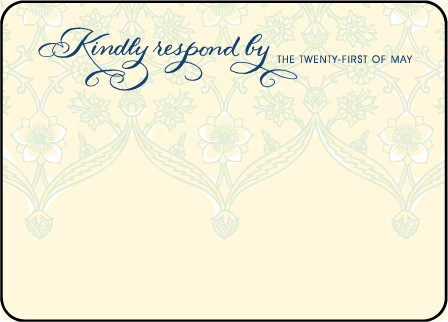 Connemara Letterpress Reply Design Medium