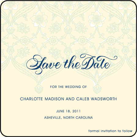Connemara Letterpress Save The Date Design Medium