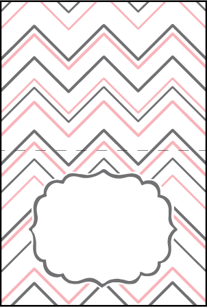 Darla Letterpress Placecard Fold Design Medium