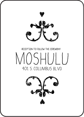Dash Letterpress Reception Design Medium