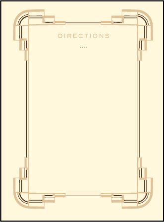 direction card