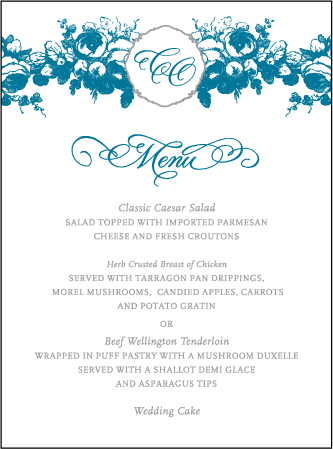 Delambre Classic Letterpress Menu Design Medium