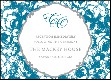 Delambre Classic Letterpress Reception Design Medium