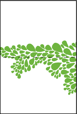 Dewdrop Letterpress Placecard Fold Design Medium