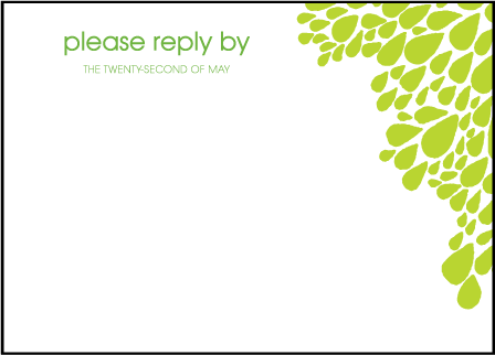 Dewdrop Letterpress Reply Design Medium