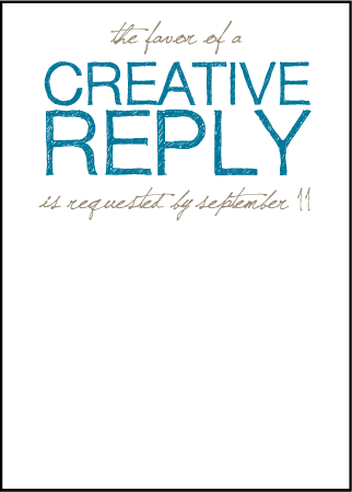 Drawing Room Letterpress Reply Design Medium
