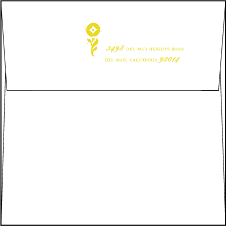 Erra Letterpress Envelope Design Medium