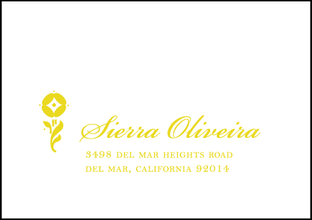 Erra Letterpress Reply Envelope Design Medium