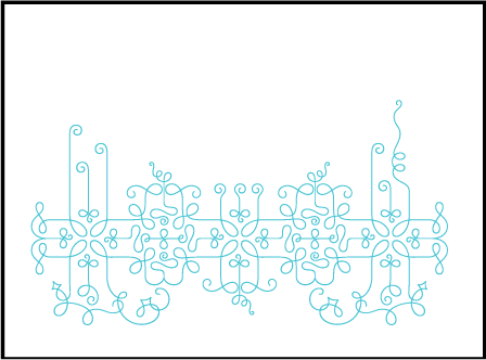 Exuberance Letterpress Placecard Flat Design Medium