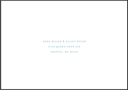 Fieno Letterpress Reply Envelope Design Medium