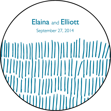 Fig Letterpress Coaster Design Medium