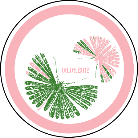 Flit Letterpress Coaster Design Medium