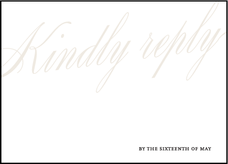 Florian Script Letterpress Reply Design Medium