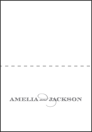 Gracelyn Vintage Letterpress Thank You Card Fold Design Medium