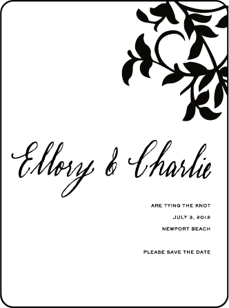 Gramercy Letterpress Save The Date Design Medium