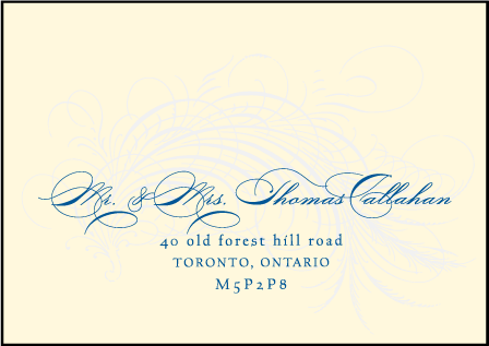 Guild Letterpress Reply Envelope Design Medium