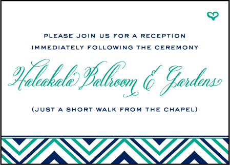 Hailey Modern Letterpress Reception Design Medium