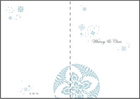 Hana Letterpress Program Design Medium