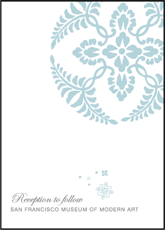 Hana Letterpress Reception Design Medium