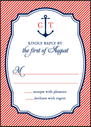 Harbor Beach Letterpress Reply Design Medium