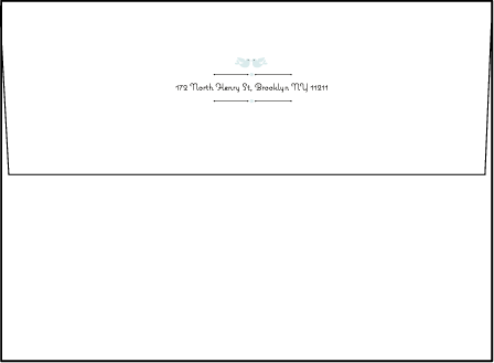 Hendrix 2 Letterpress Envelope Design Medium